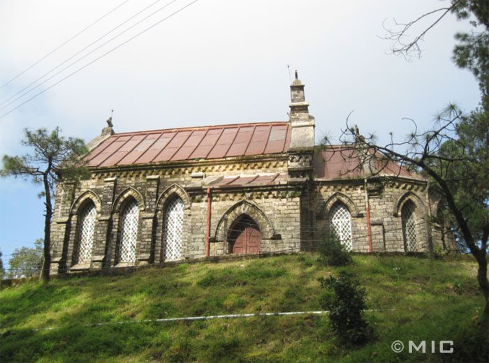 Side View of Church